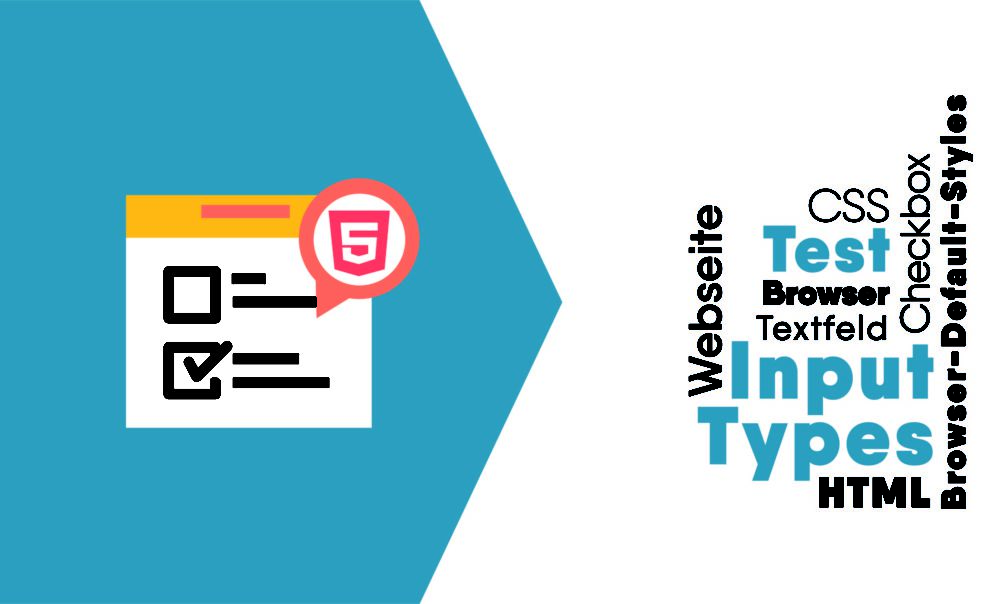 HTML Input Types Testseite mit form, button, date, password, file und weiteren Einträgen.