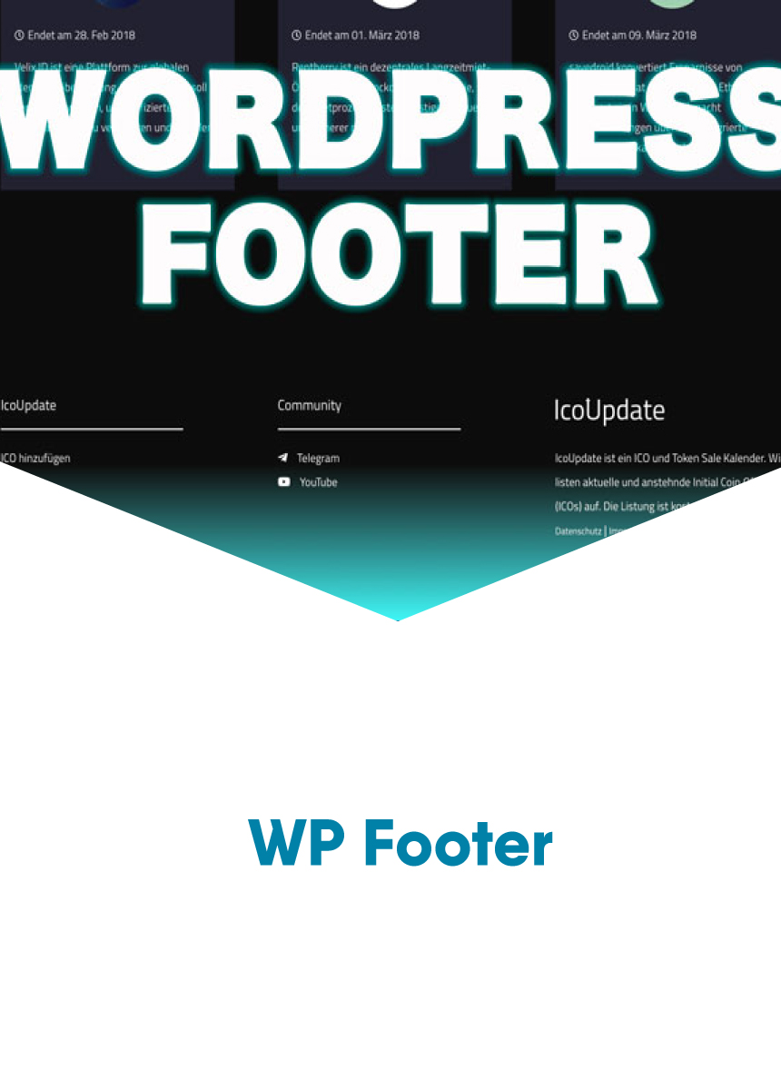 Wordpress Footer CSS Anpassung