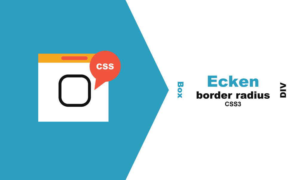 Abgerundete Ecken mit CSS border-radius