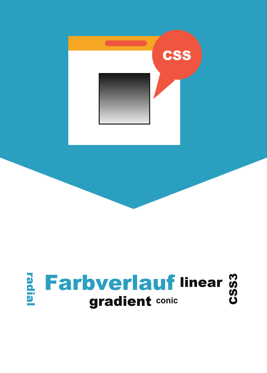 Farbverlauf mit CSS: linear-gradient, radial-gradient und conic-gradient