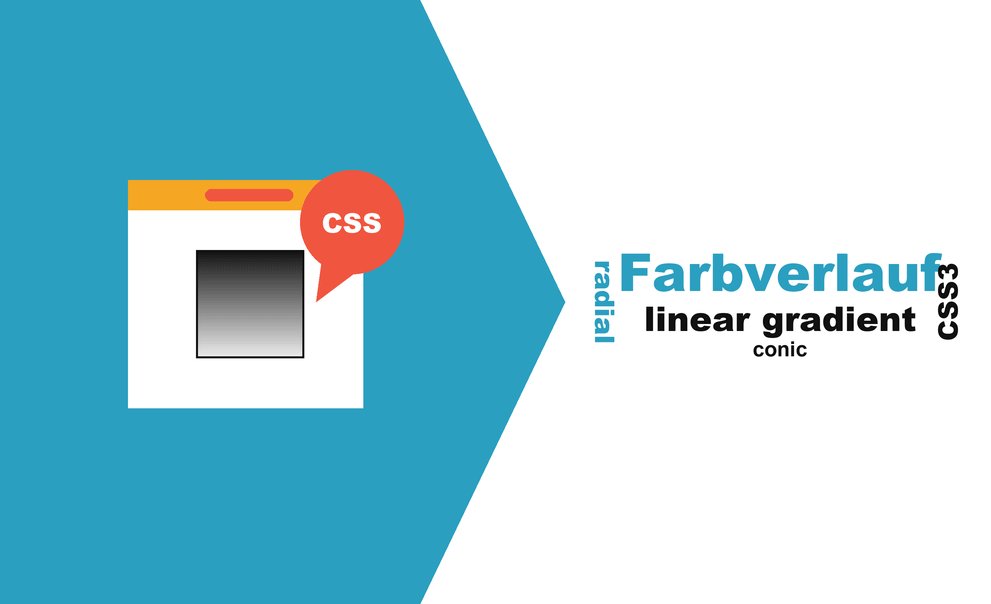 Farbverlauf mit CSS: linear-gradient, radial-gradient und conic-gradient