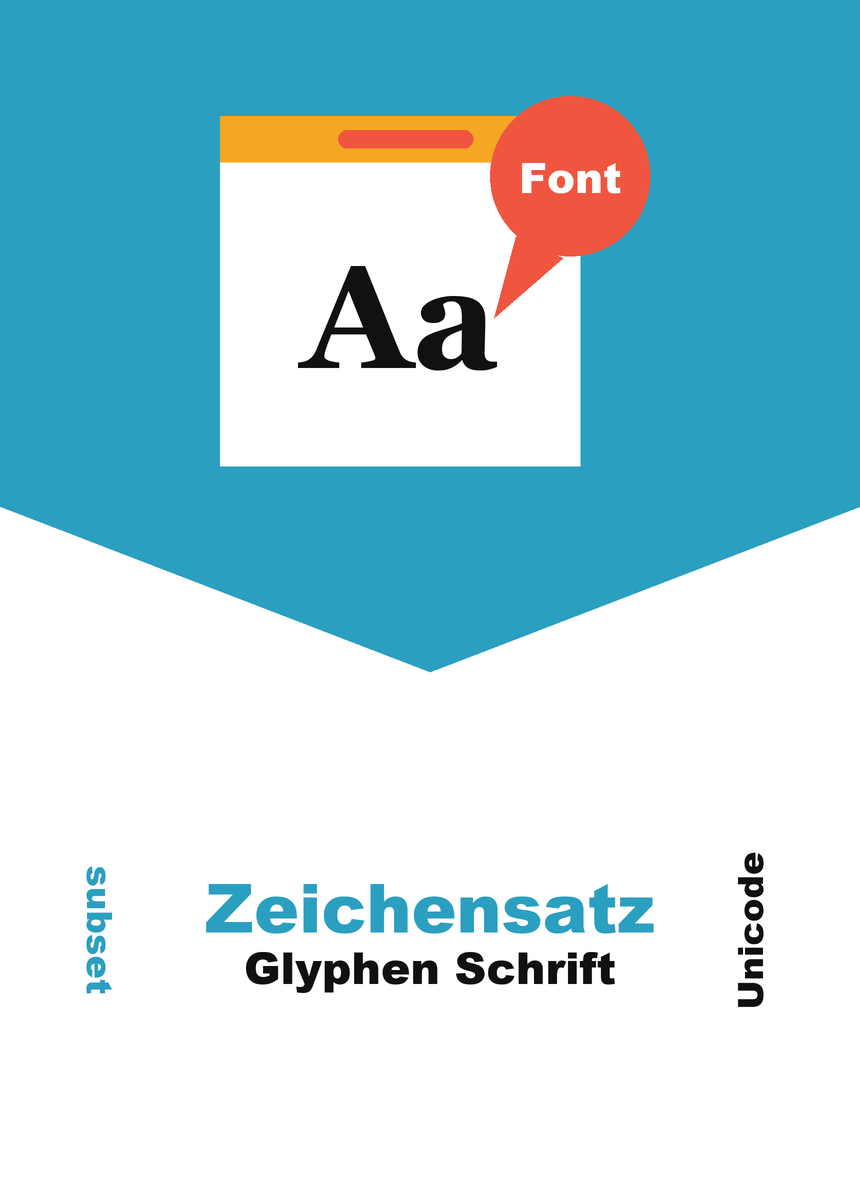 Zeichensatz einer Schrift: Glyphen, Unicode und Webfonts