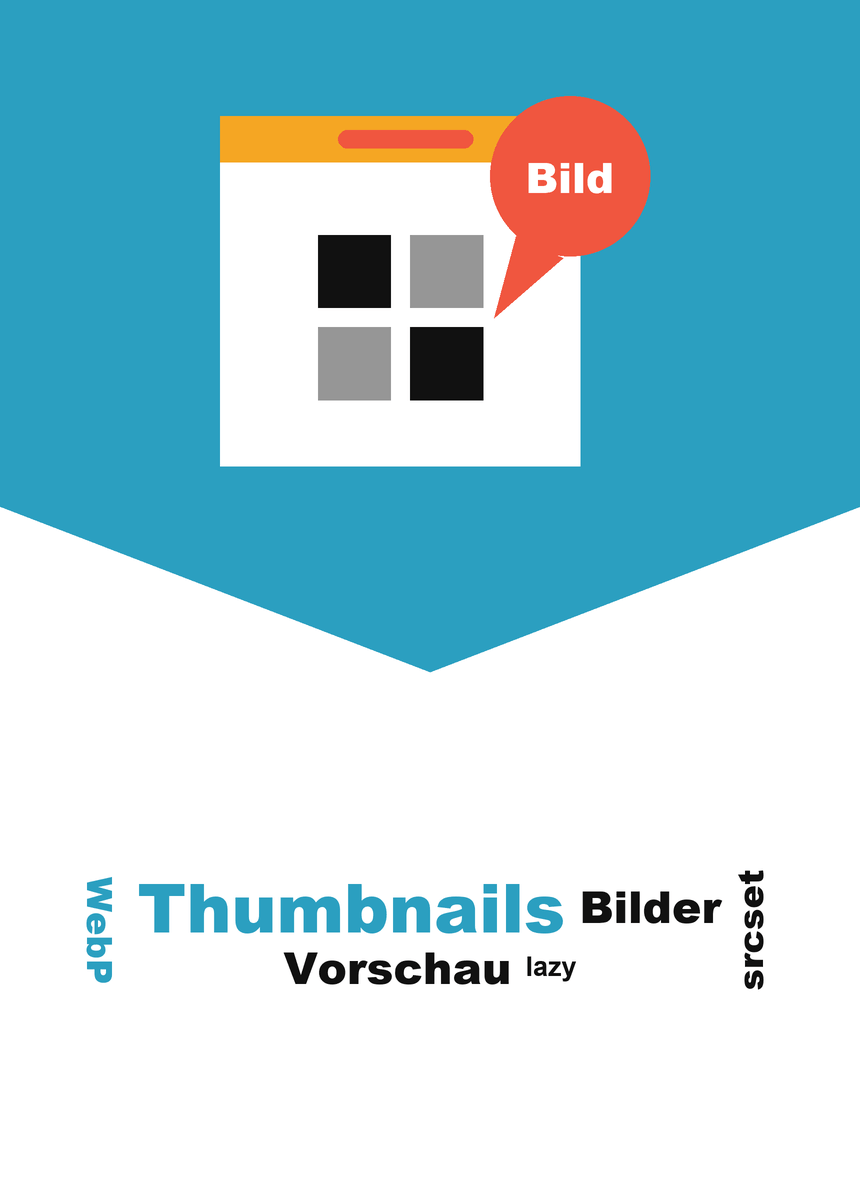 Thumbnails gestalten und Bilder responsiv einbinden