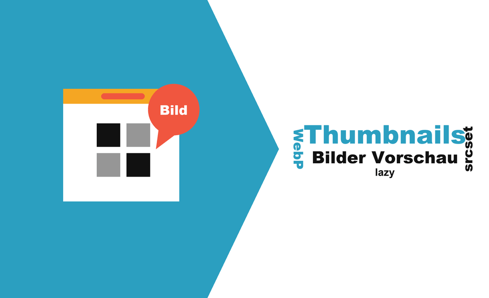 Thumbnails gestalten und Bilder responsiv einbinden